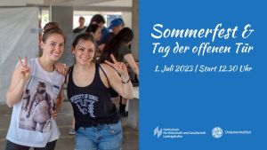 Titelbild Sommerfest 2023, Studierende aus Sommerfest 2019