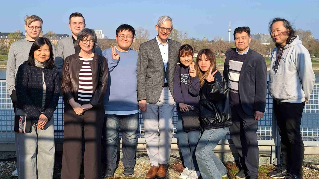 Gruppenfoto mit der Takasaki Delegation