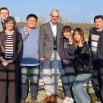 Gruppenfoto mit der Takasaki Delegation