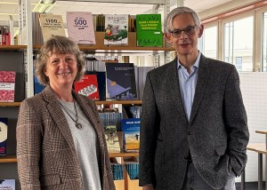 Wechsel der Studiengangleitung (li. Prof. Dr. Darimont, re. Prof. Dr. Rövekamp)